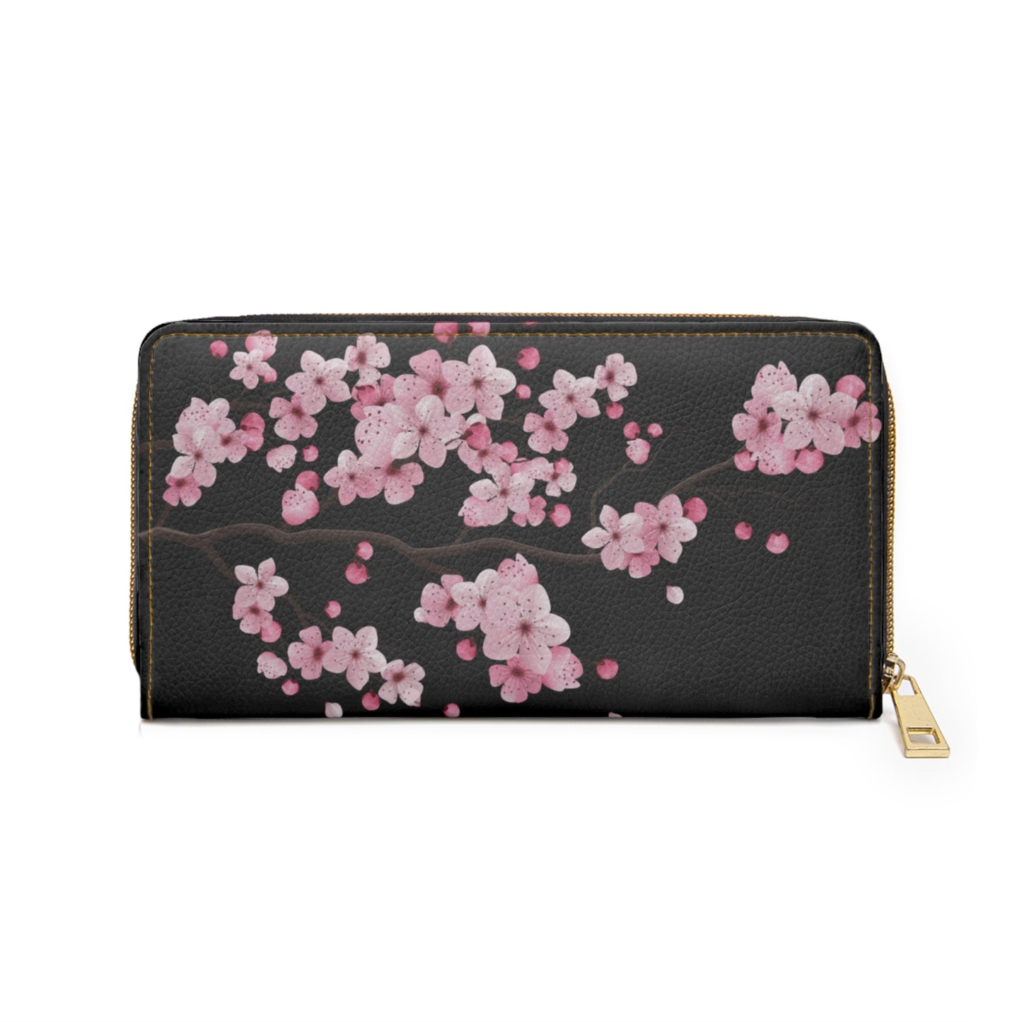 Zipper Wallet-Cherry Blossom Design
