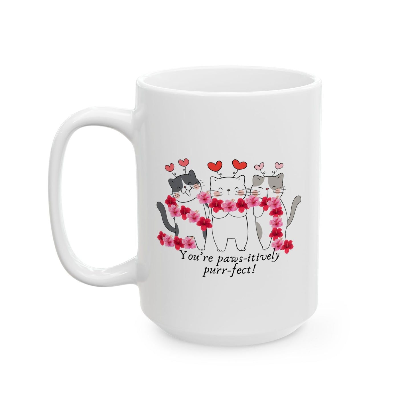 Cat Lover-Ceramic Mug 15oz
