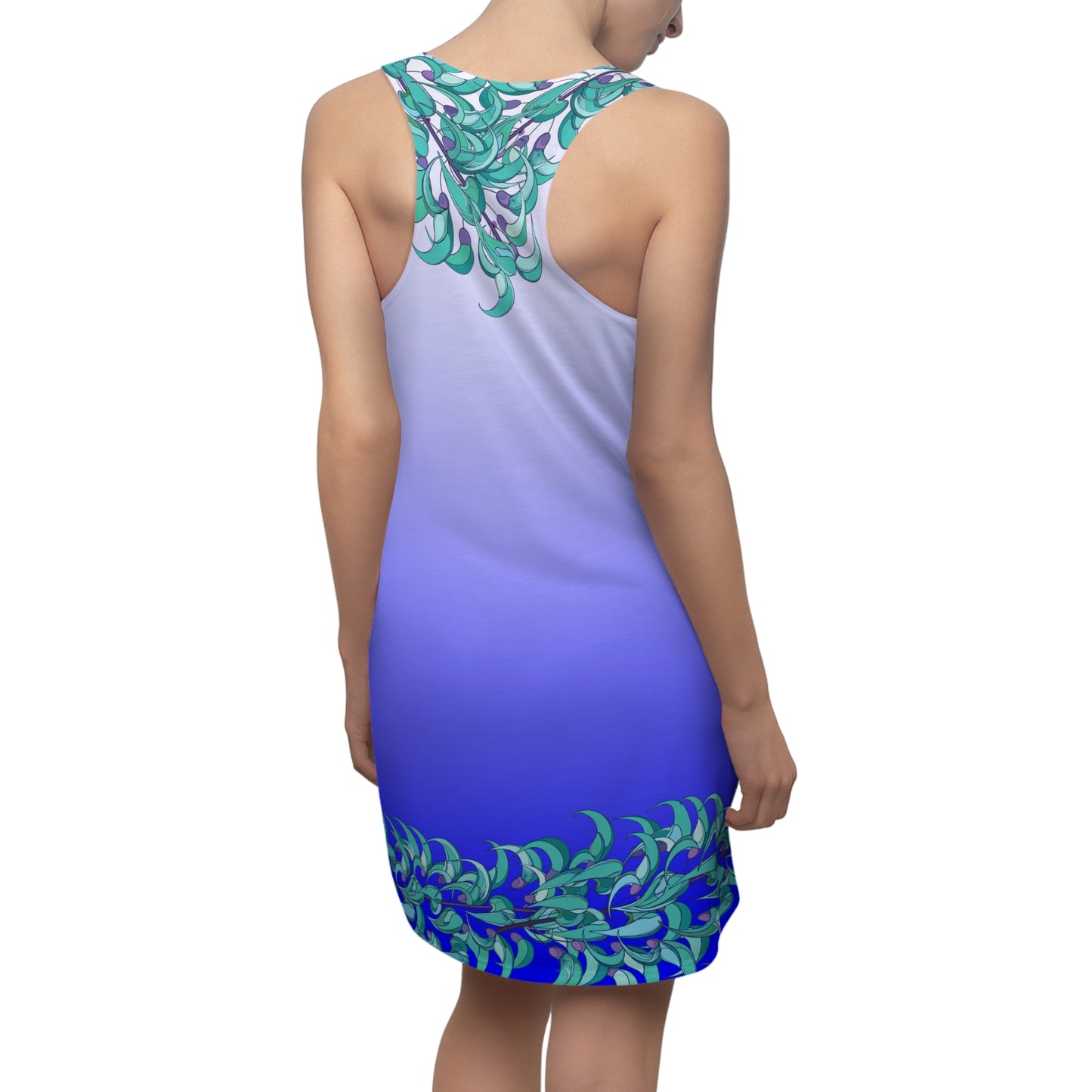 Blue Jade Racerback Dress - Perfect for Summer Days and Casual Outings