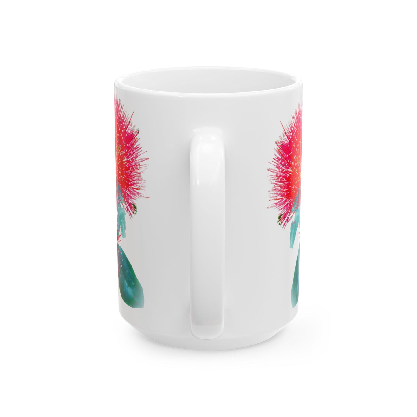 Lehua Blossoms Ceramic -15oz Mug