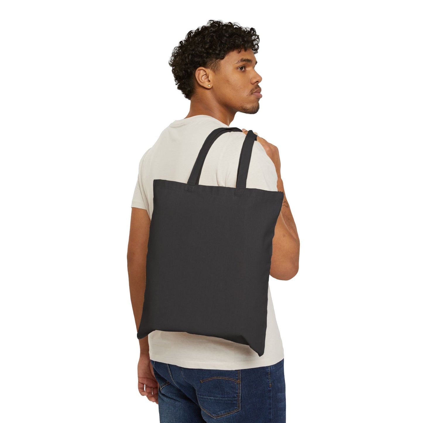 Canvas Tote Bag- Blue Jade