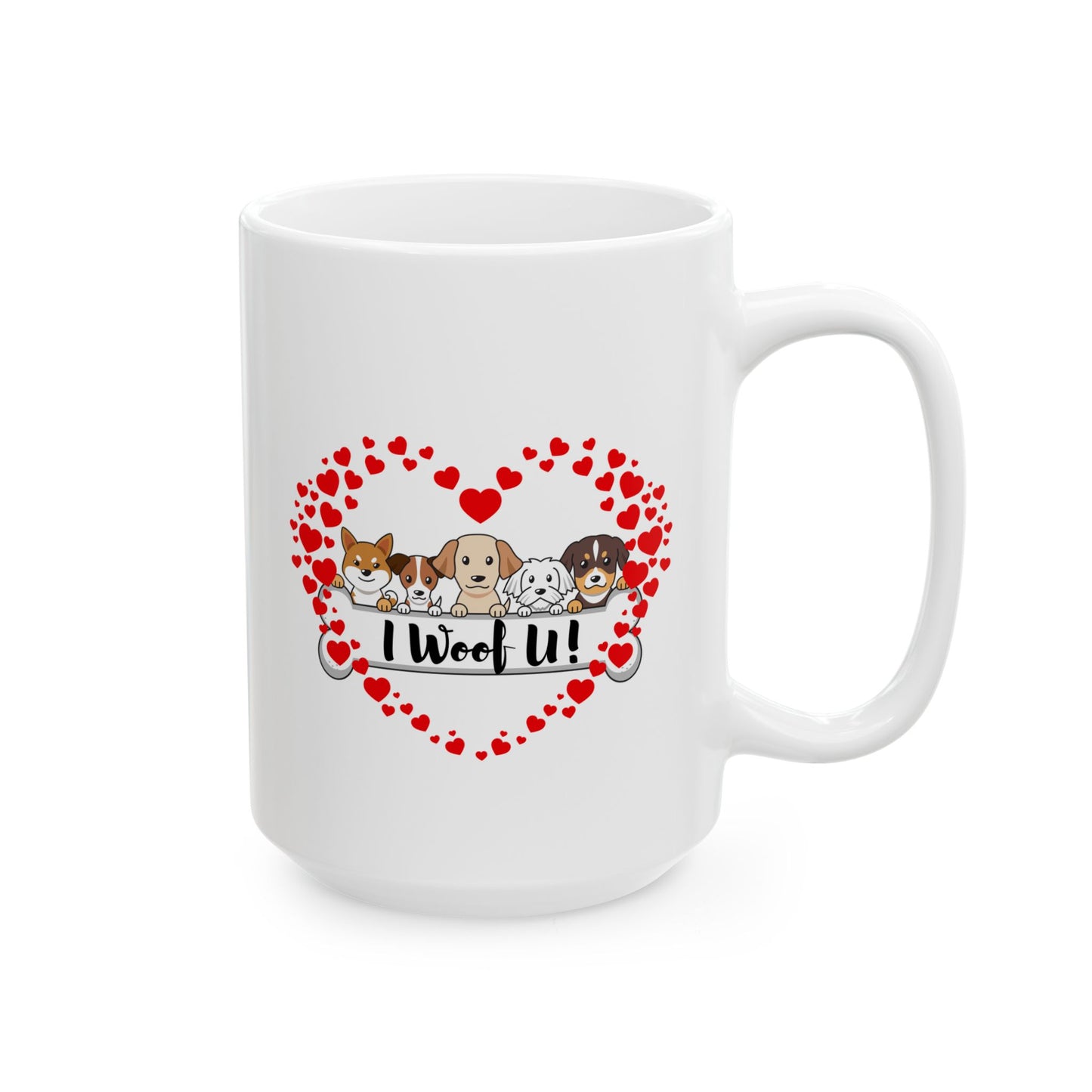 I Woof U-Ceramic Mug 15oz