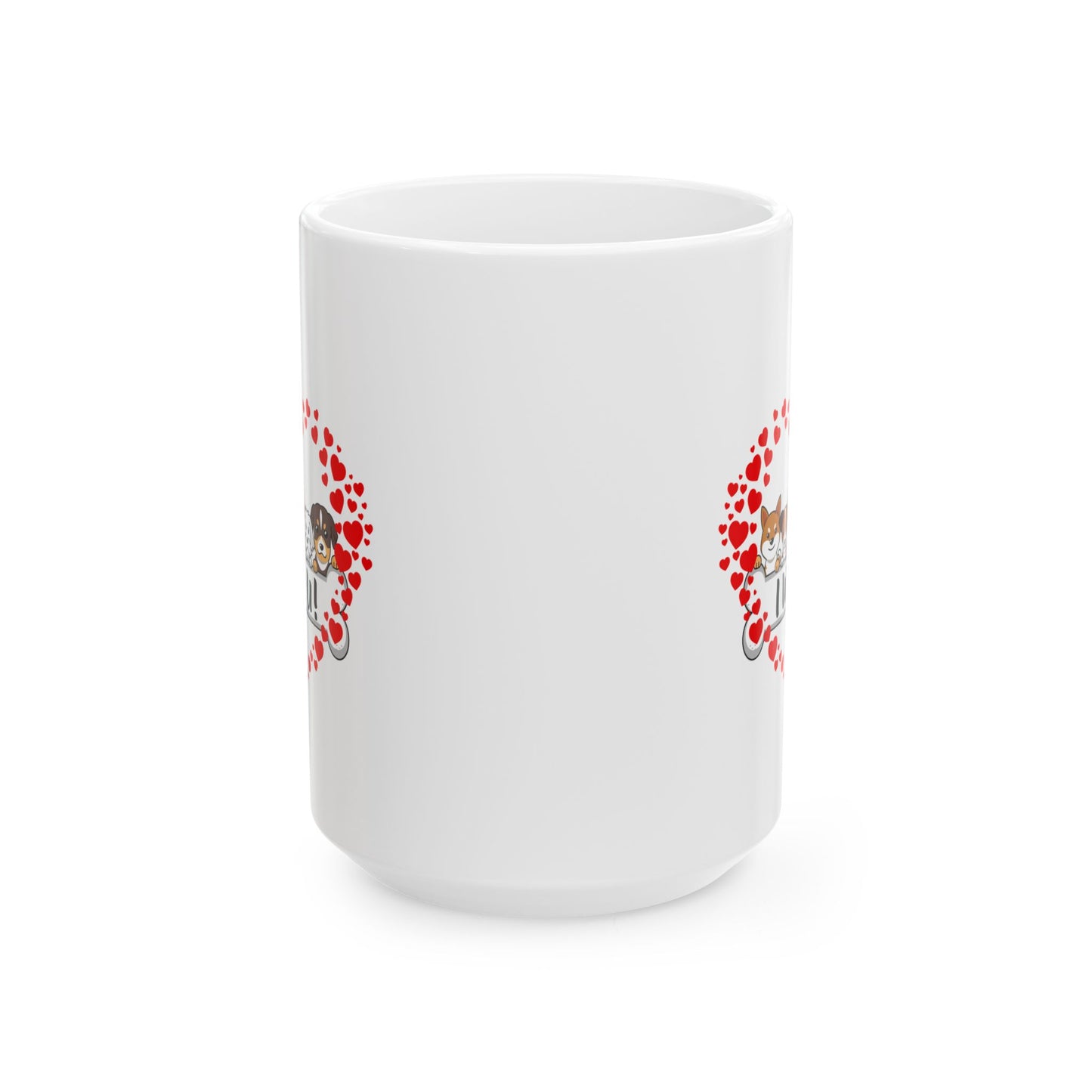 I Woof U-Ceramic Mug 15oz