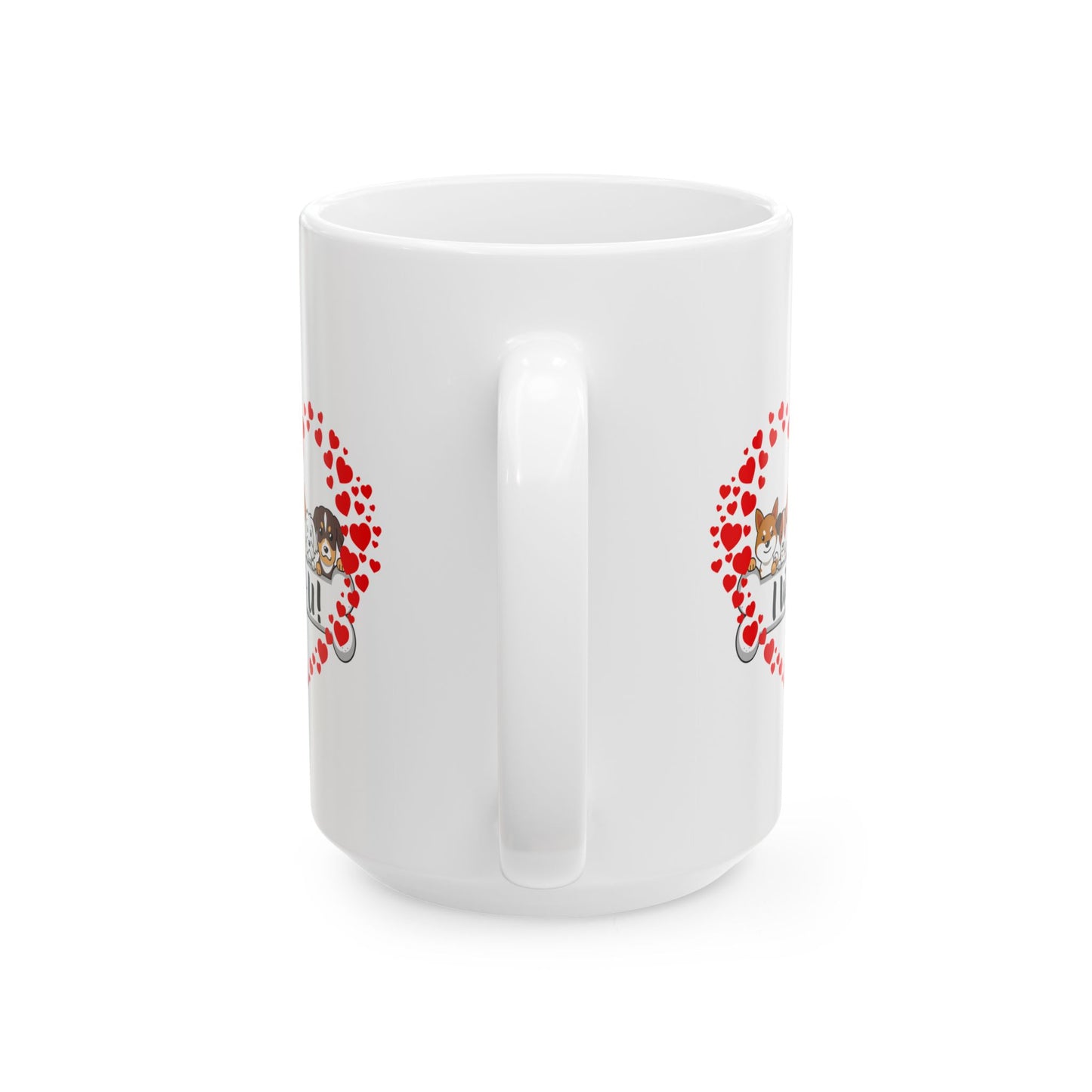 I Woof U-Ceramic Mug 15oz