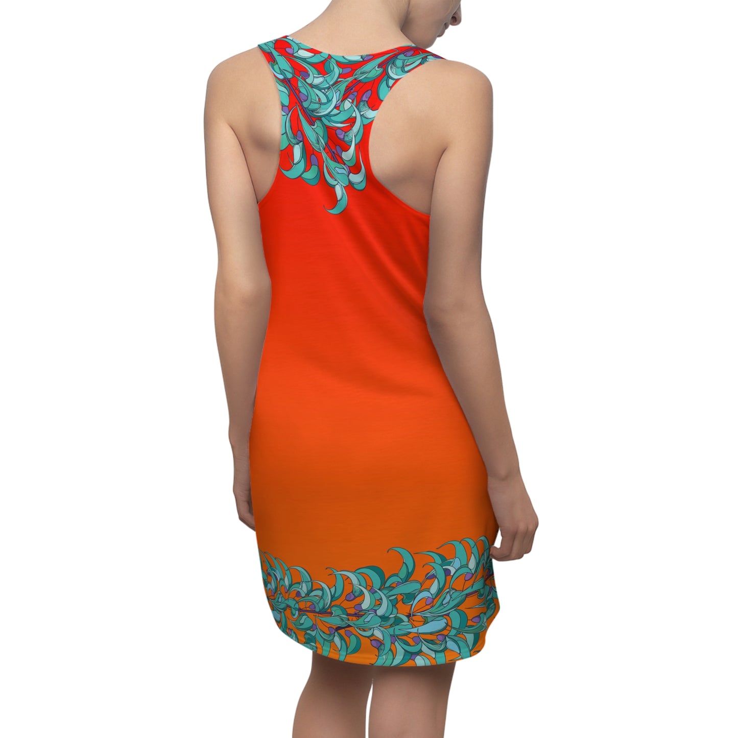 Blue Jade Racerback Dress - Perfect for Summer Days and Casual Outings