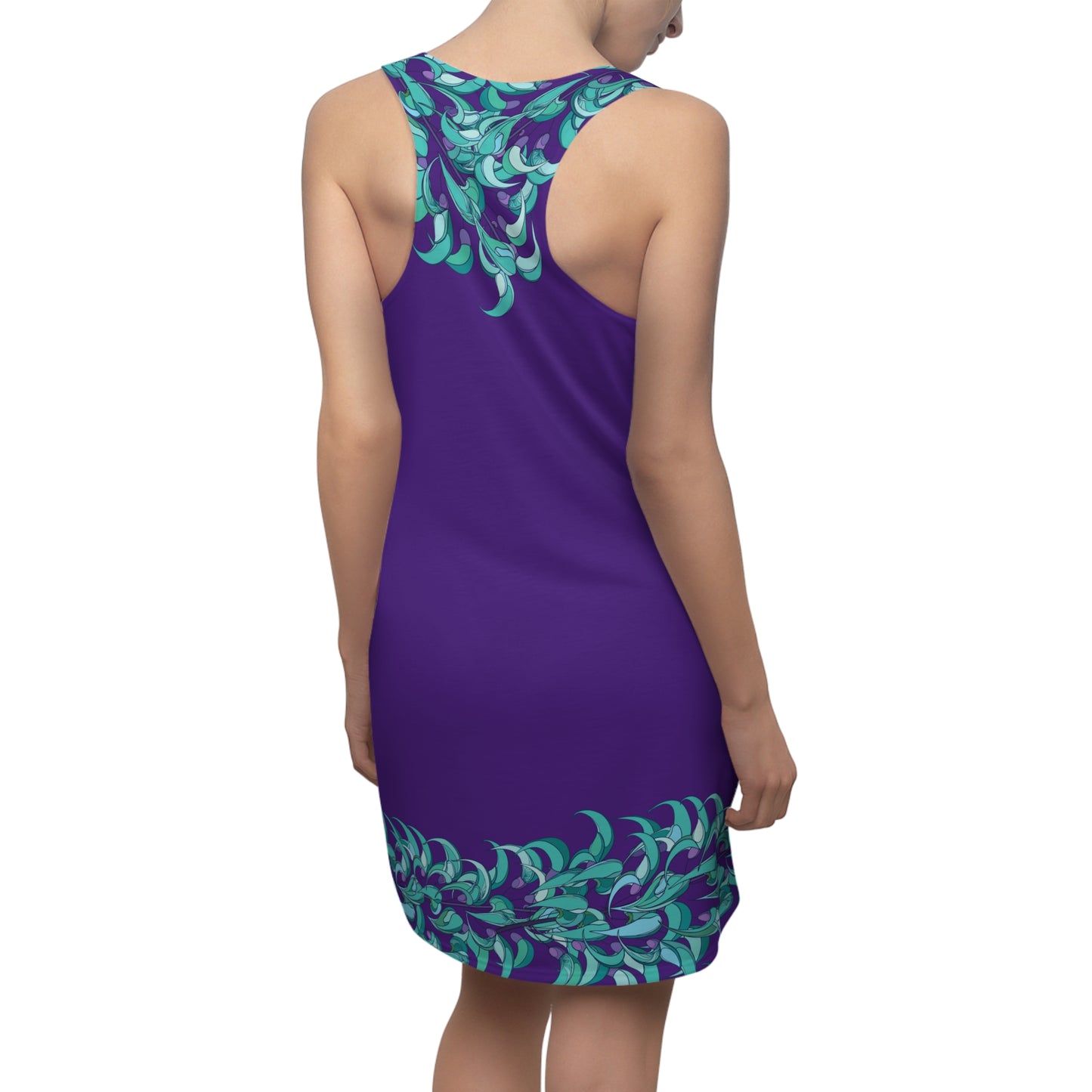 Blue Jade Racerback Dress - Perfect for Summer Days and Casual Outings