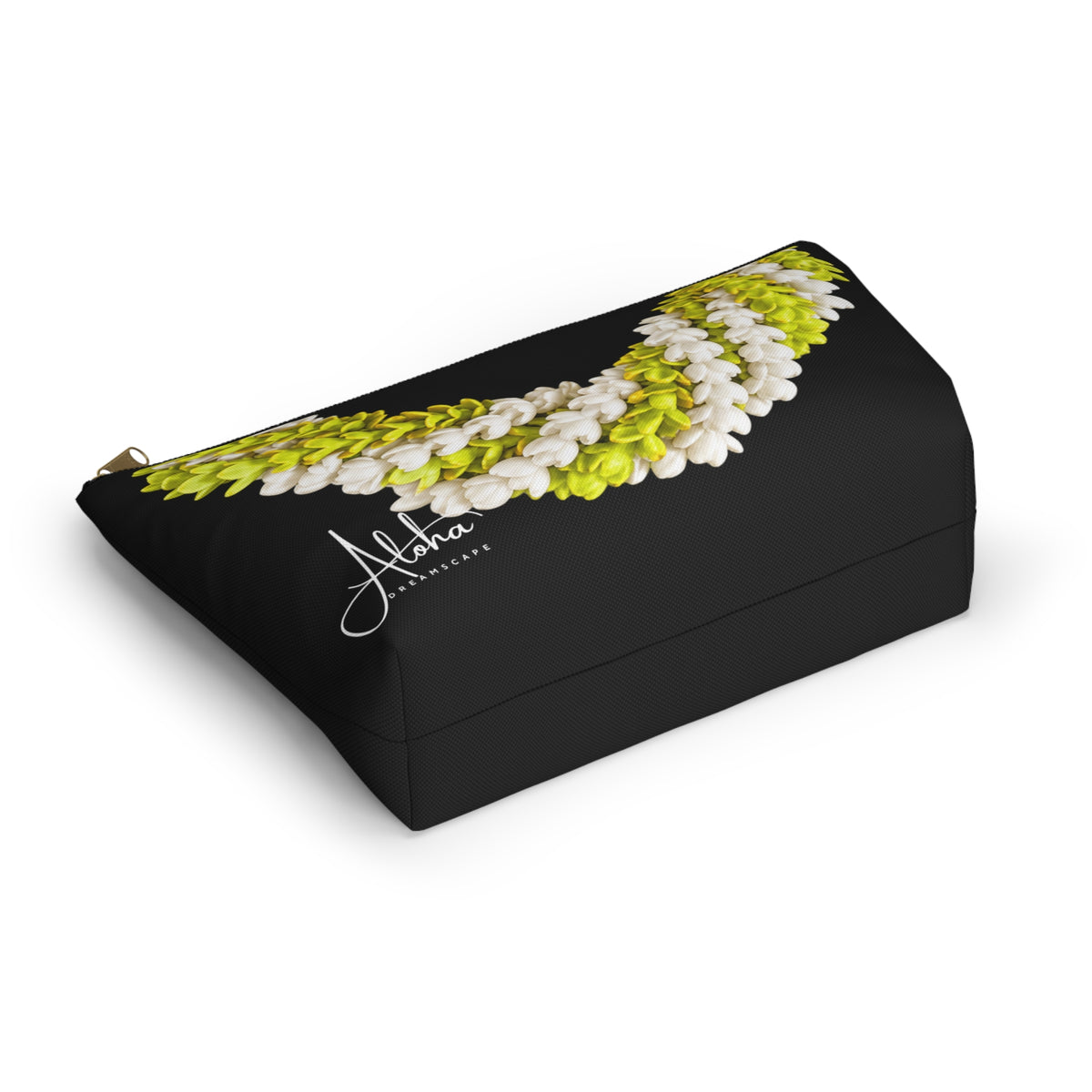 Pua Kalaunu Crown Flower Zip Pouch