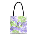 Tropical fern Tote Bag | Aloha Dreamscape Botanical Tote |Hawaiian Fern Market Bag | Island Style Reusable Beach Tote