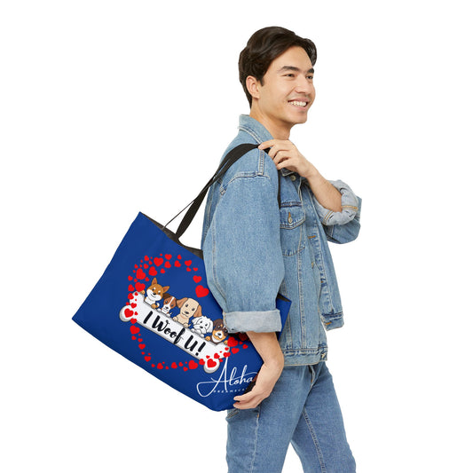 Tote Bag I Woof You Design