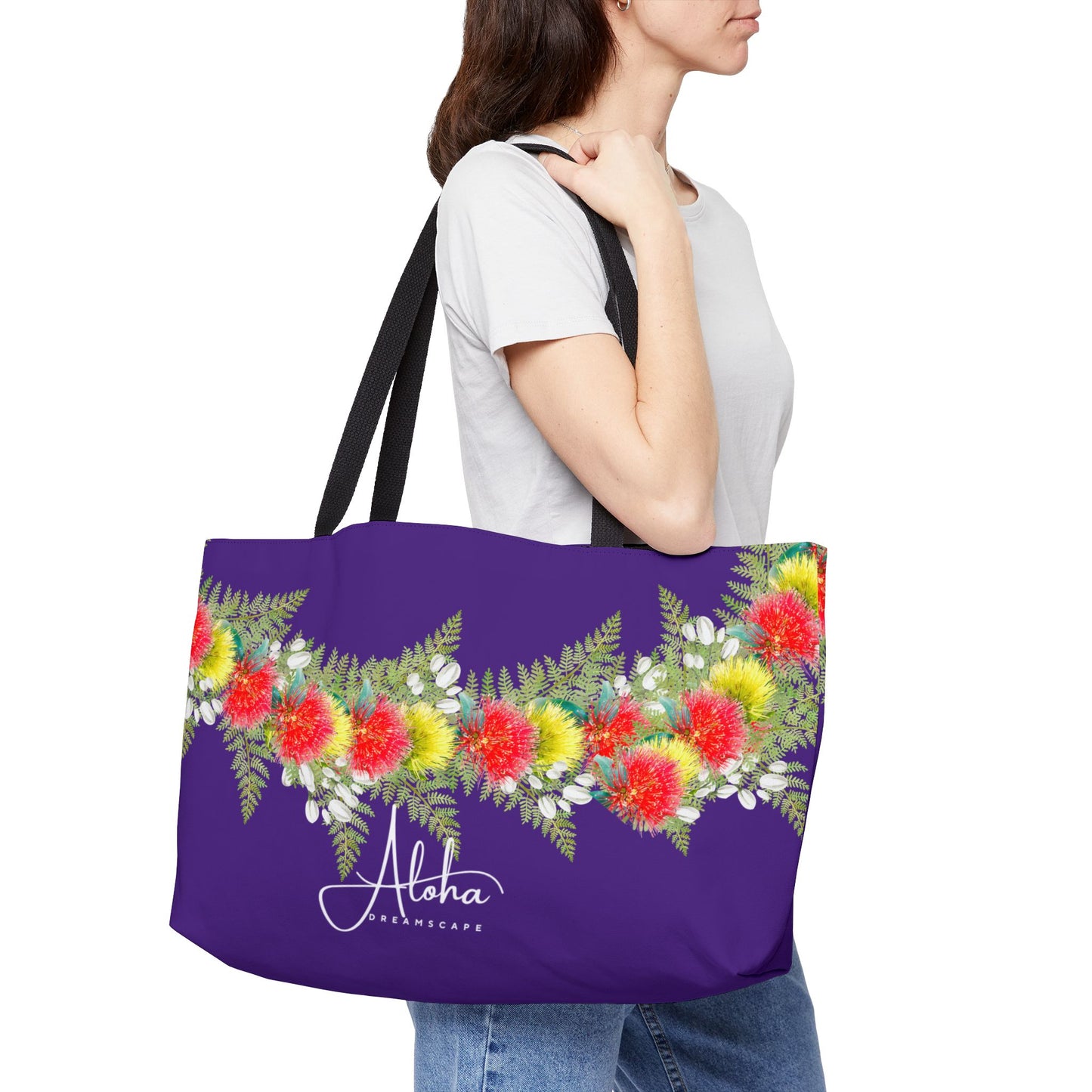 Lehua Blossoms Tote Bag