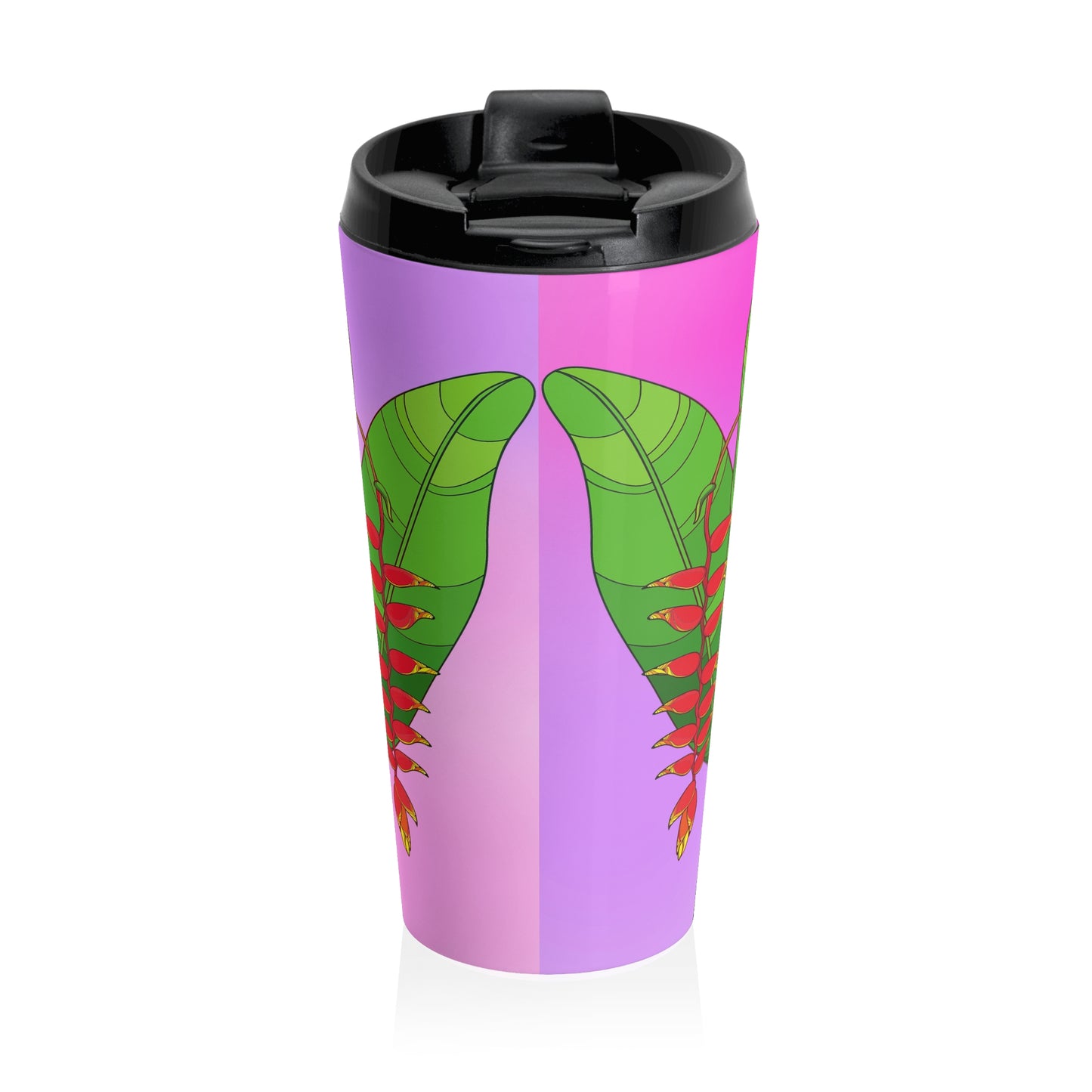 Heliconia-Stainless Steel Travel Mug