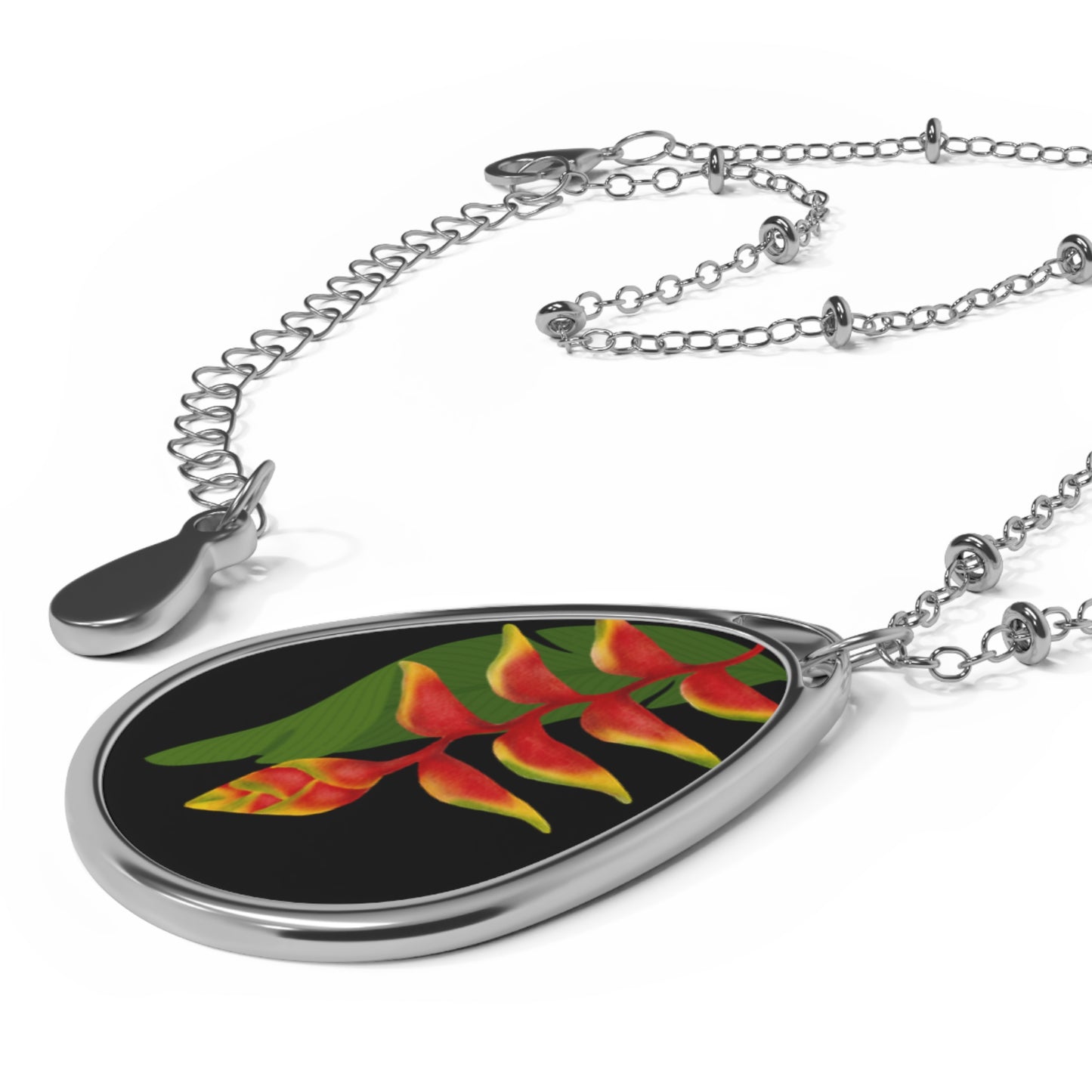 Heliconia-Oval Necklace