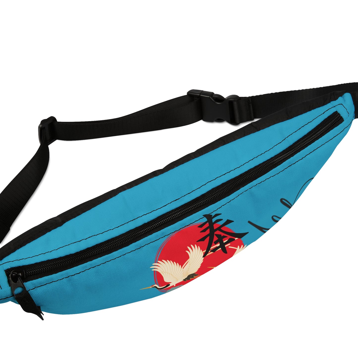 Fanny Pack - Crane Design Good Luck