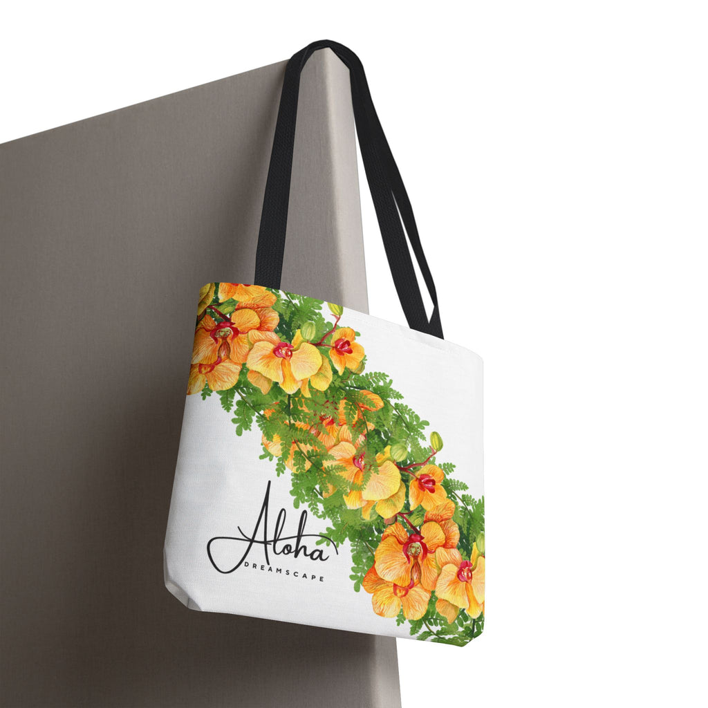 Hawaiian Orchid & Fern Tote Bag