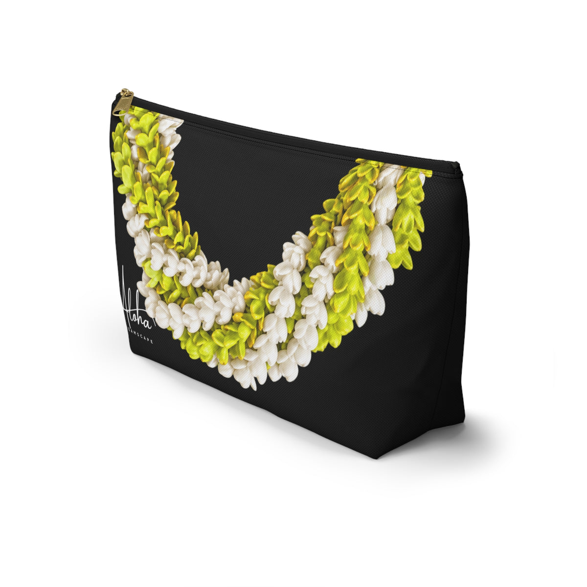 Pua Kalaunu Crown Flower Zip Pouch