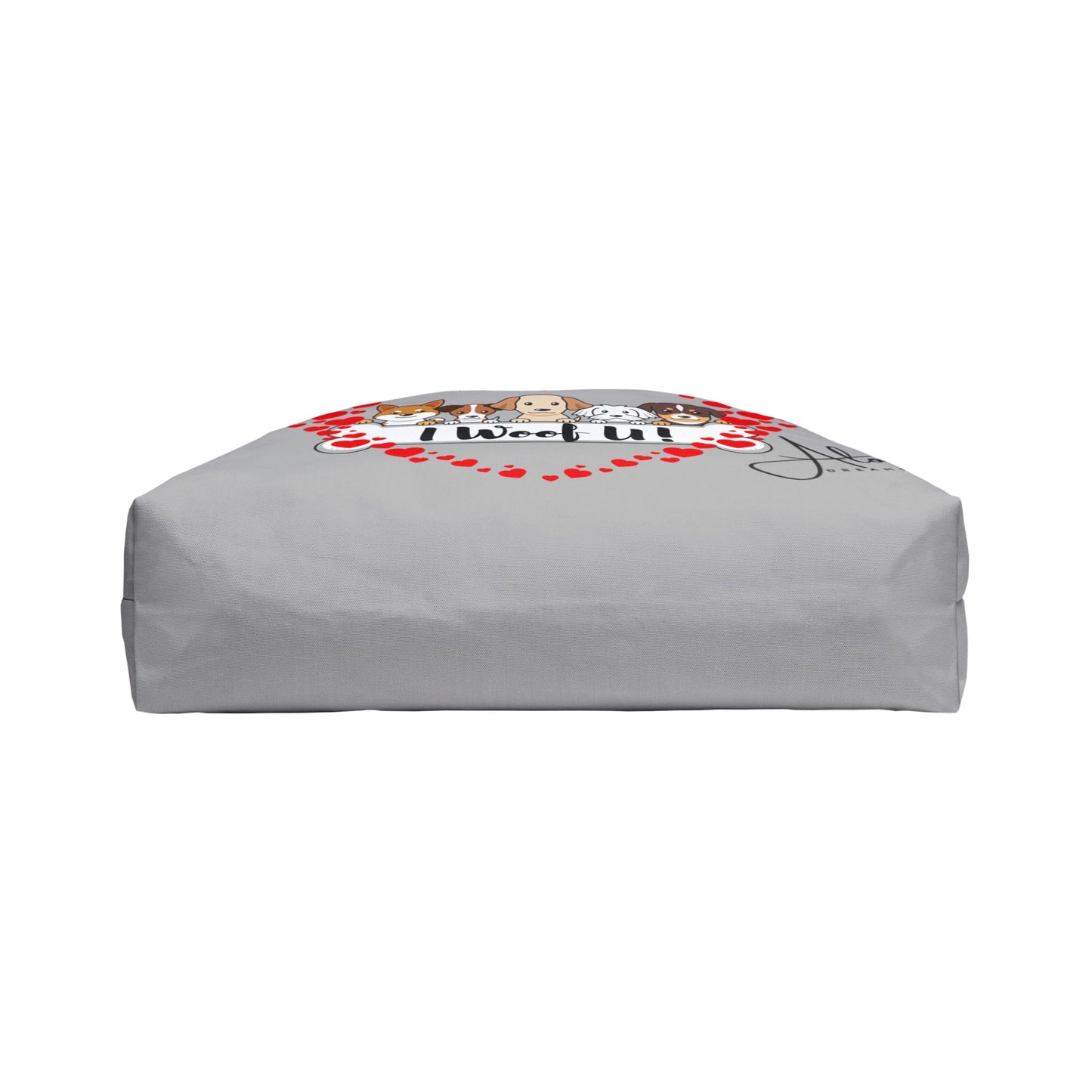 Tote Bag I Woof You Design