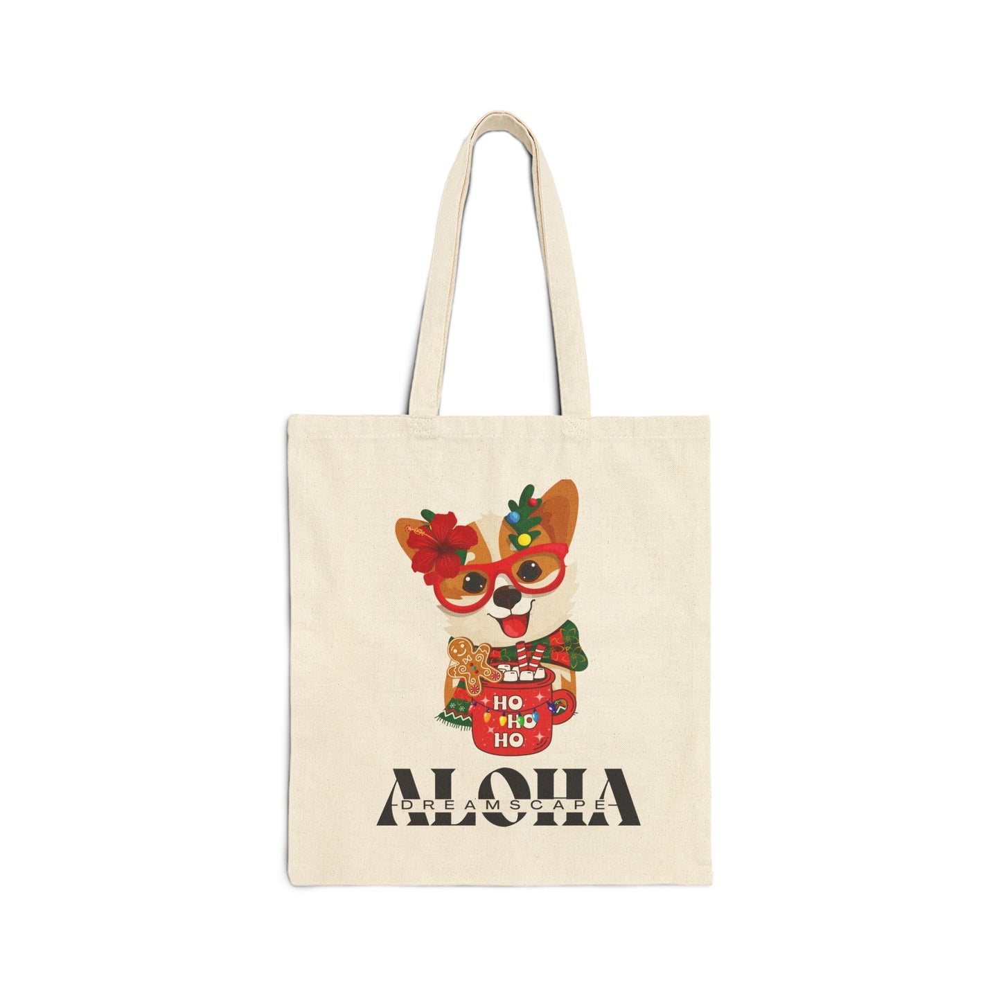 Christmas Pup-Tote Bag