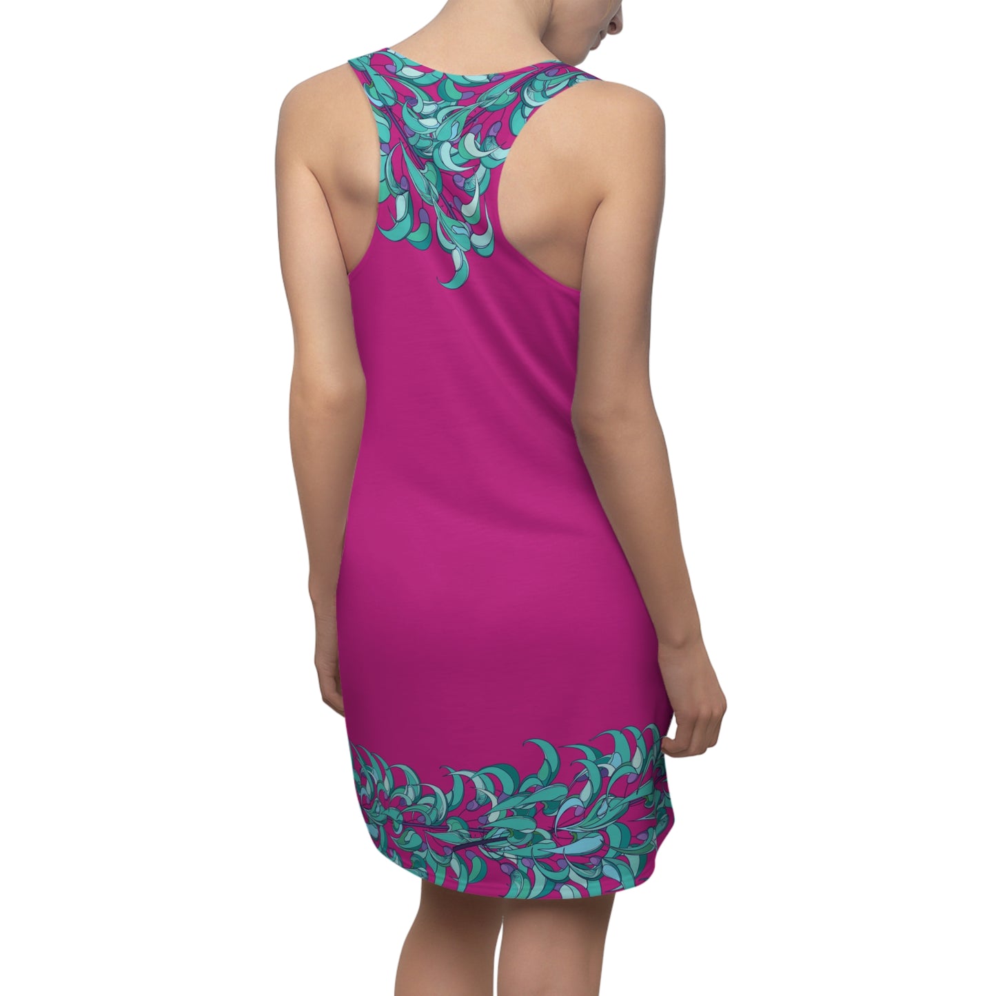 Blue Jade Racerback Dress - Perfect for Summer Days and Casual Outings