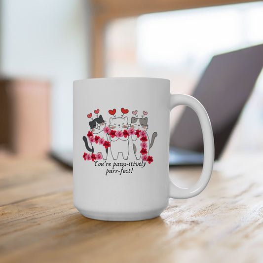 Cat Lover-Ceramic Mug 15oz