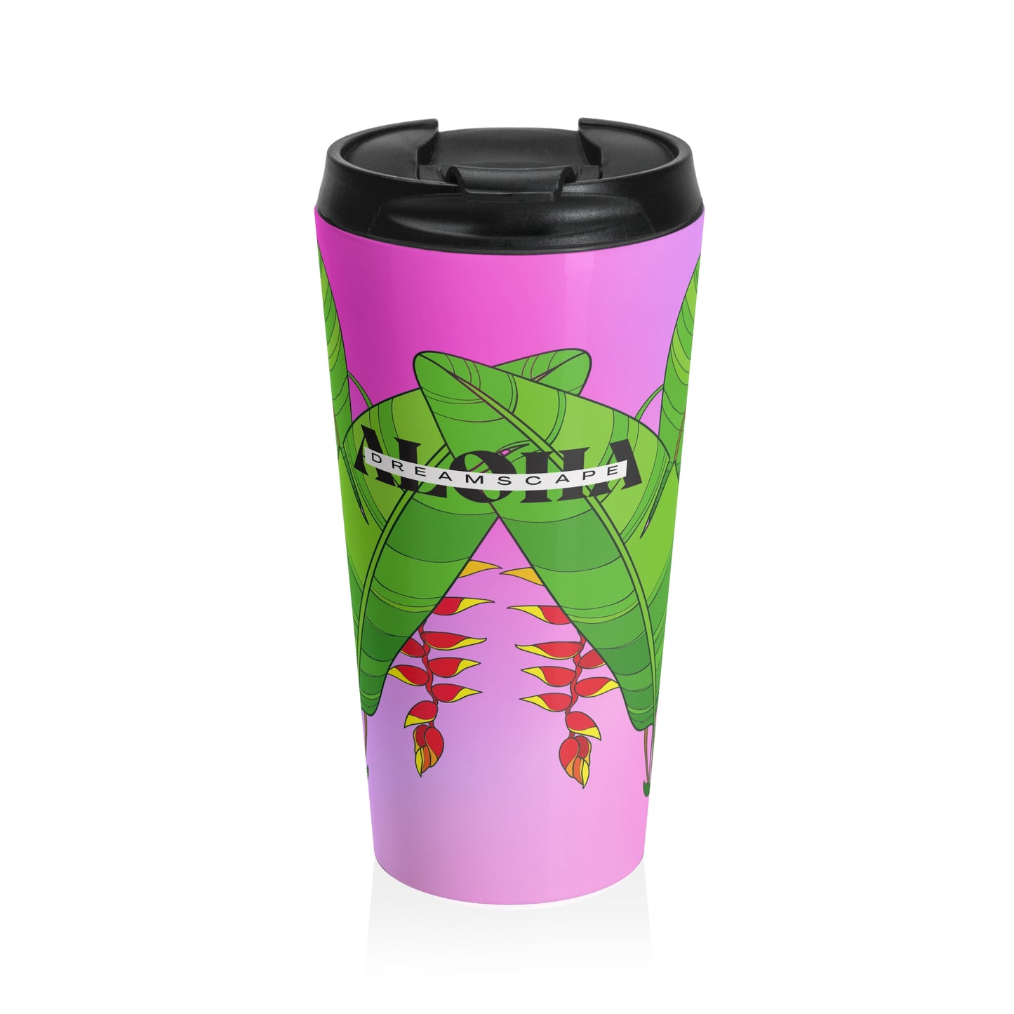 Heliconia-Stainless Steel Travel Mug