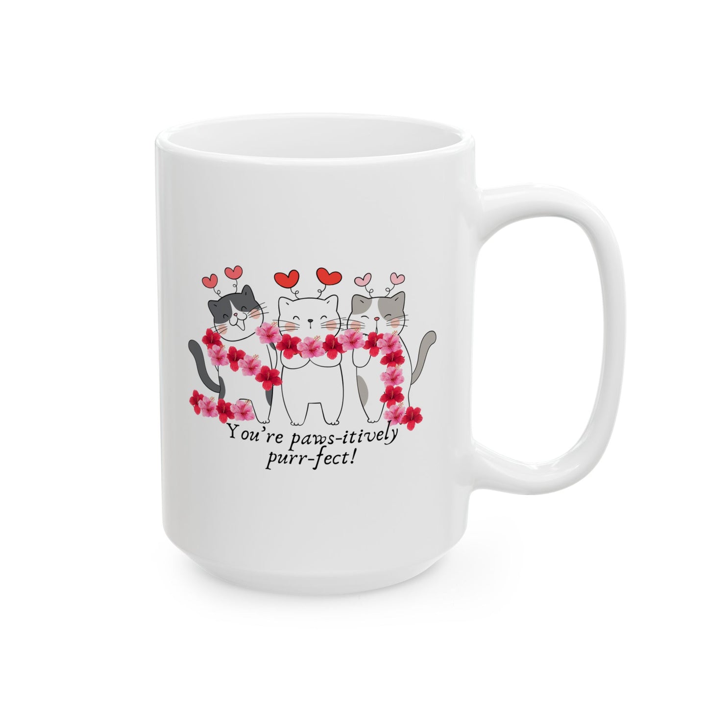 Cat Lover-Ceramic Mug 15oz