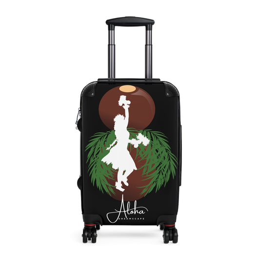 Kahiko Wahine Hawaiian Design- Suitcase