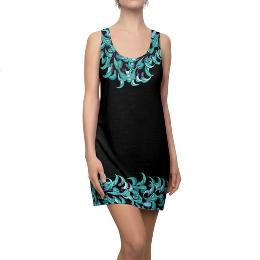 Blue Jade Racerback Dress - Perfect for Summer Days and Casual Outings