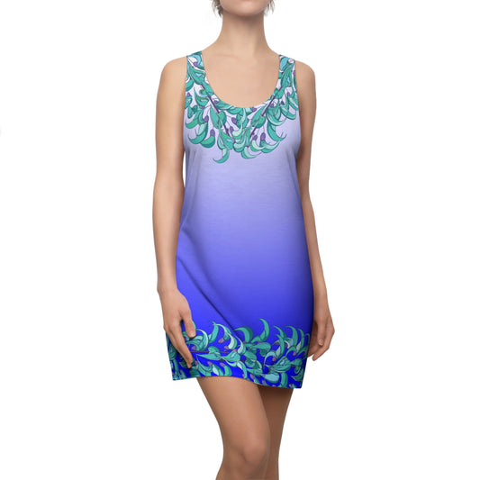 Blue Jade Racerback Dress - Perfect for Summer Days and Casual Outings