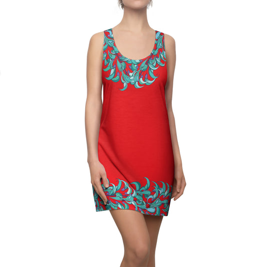 Blue Jade Racerback Dress - Perfect for Summer Days and Casual Outings