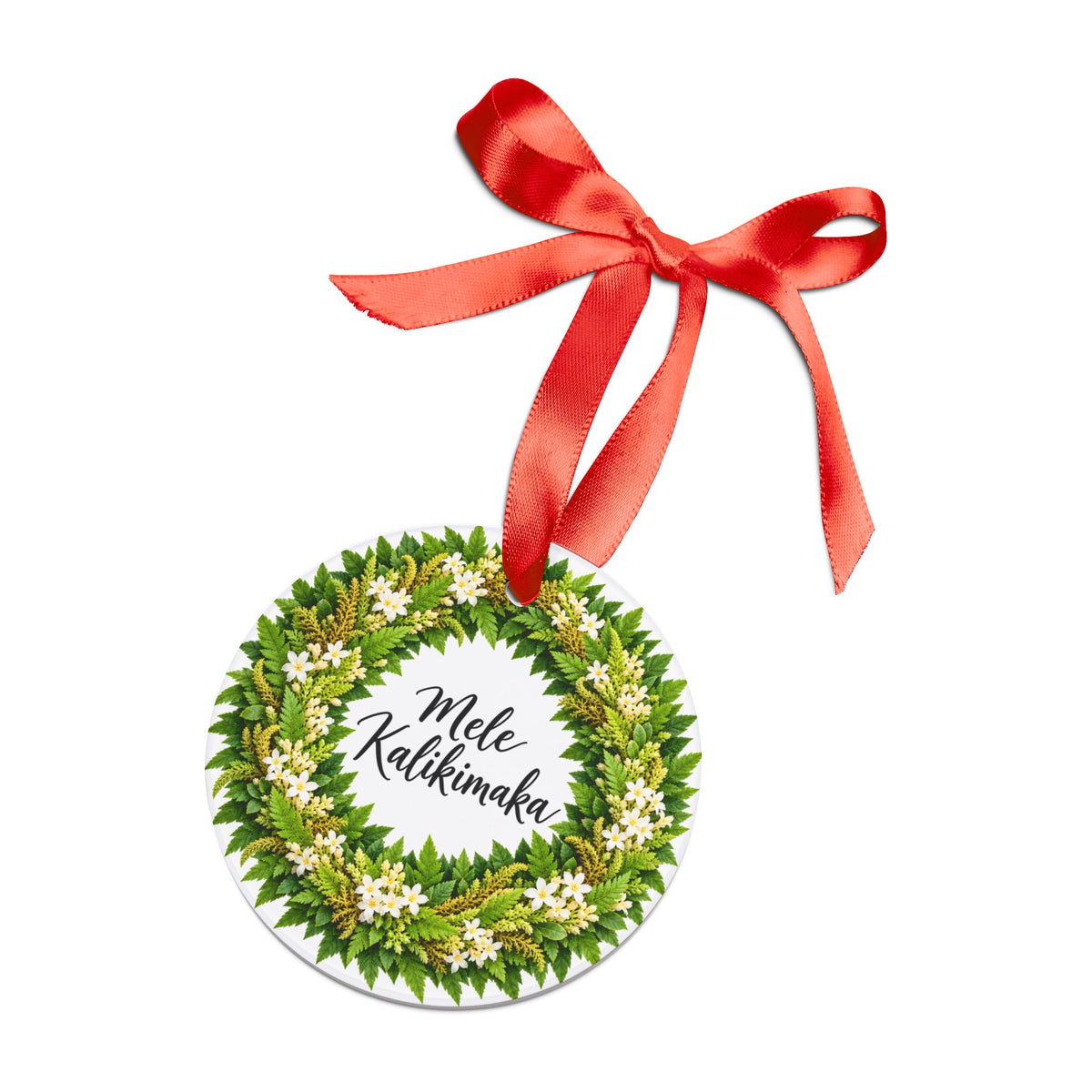 Copy of Acrylic Ornament with Ribbon