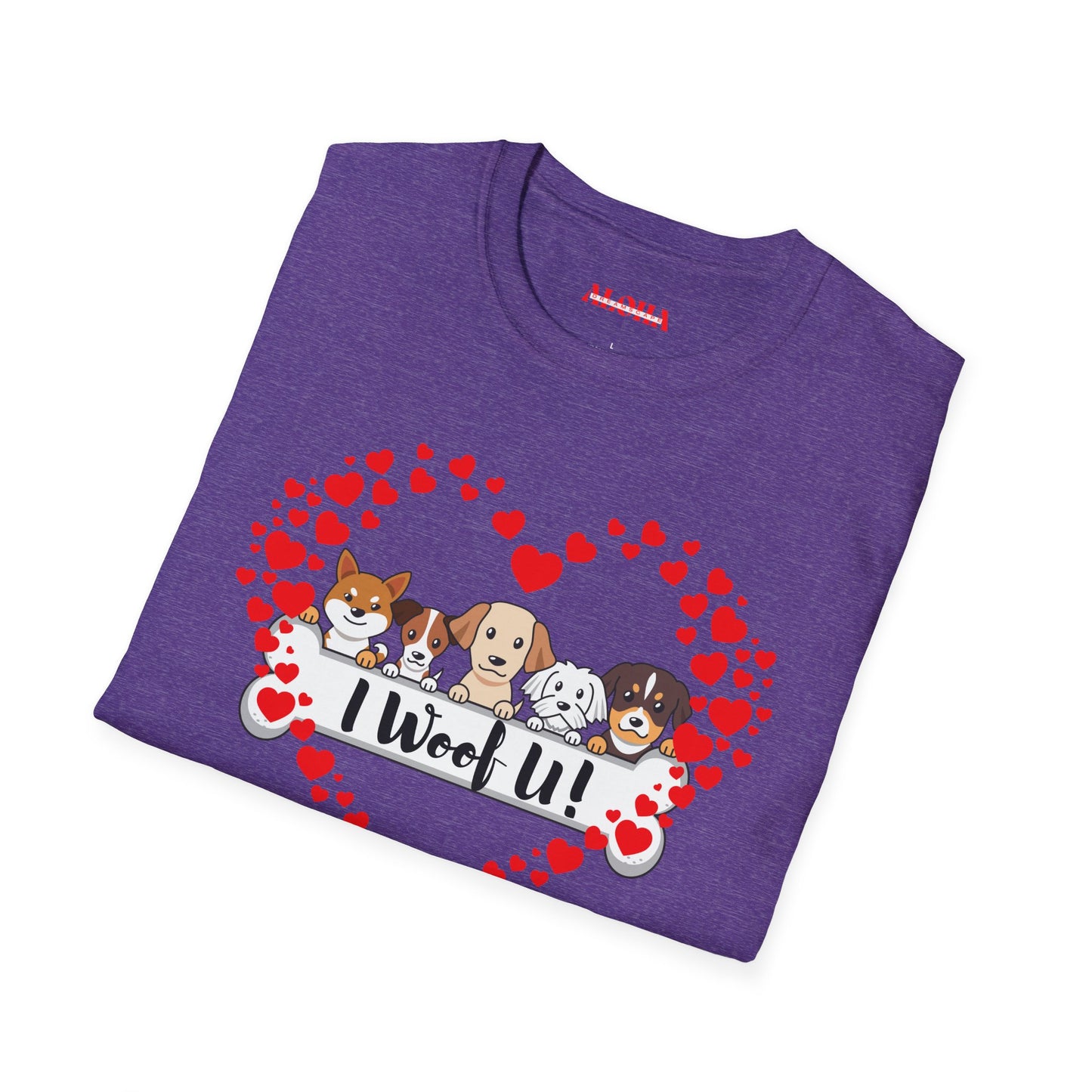 I Woof U!-Unisex Softstyle T-Shirt