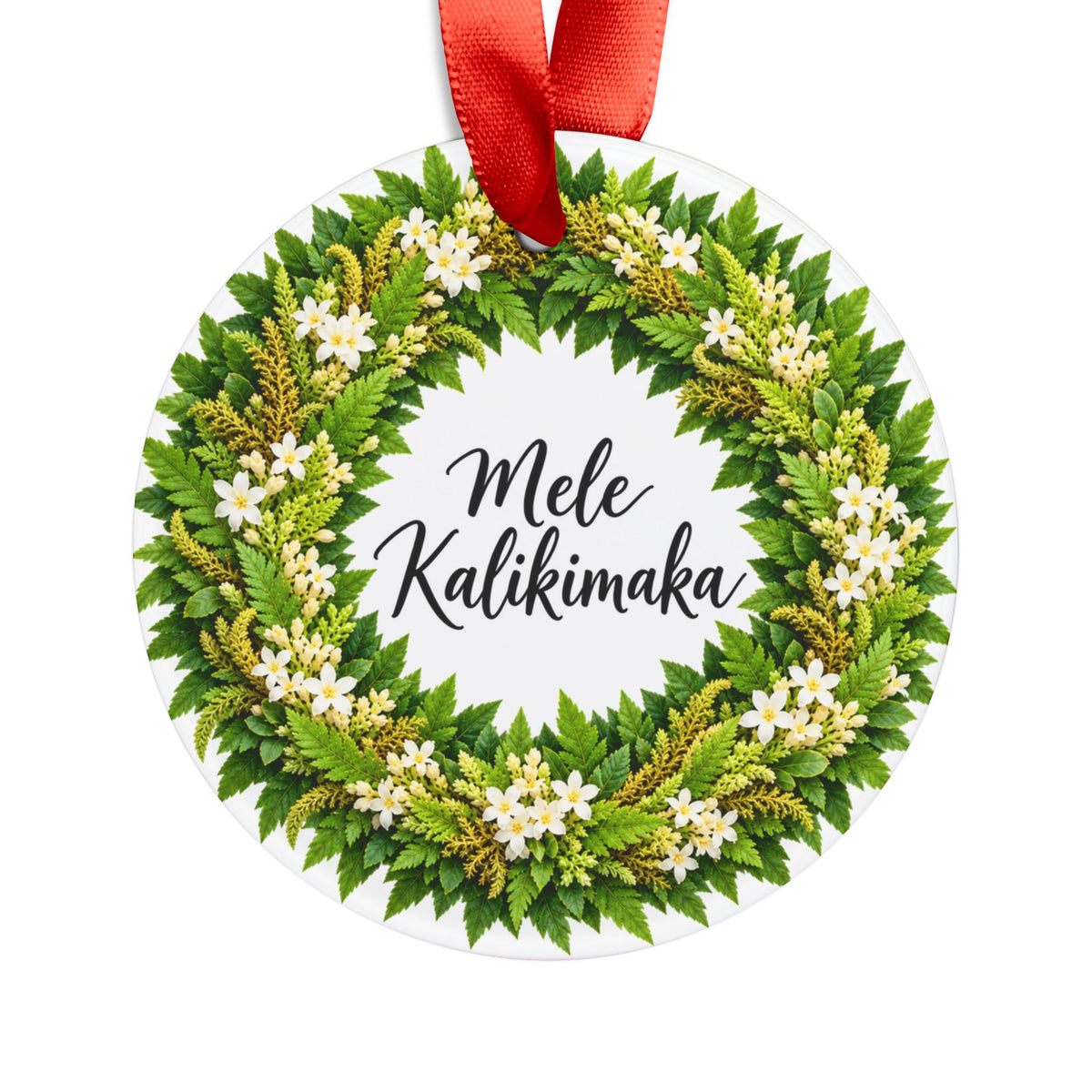 Copy of Acrylic Ornament with Ribbon
