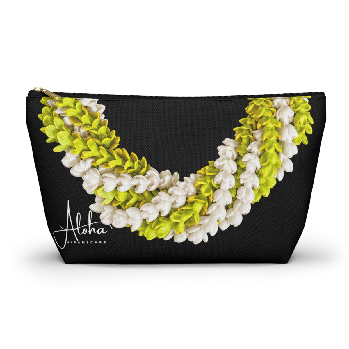 Pua Kalaunu Crown Flower Zip Pouch