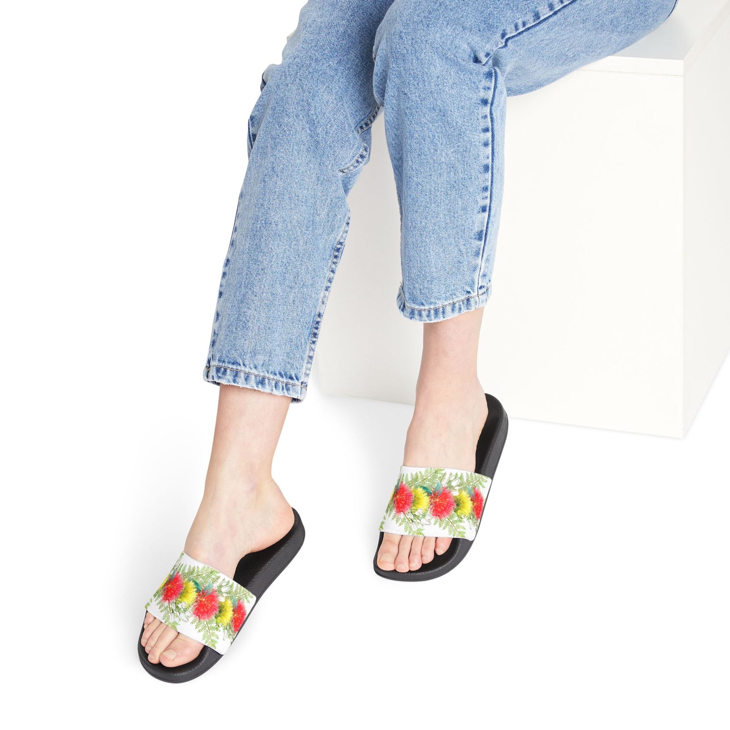 Sandals Assorted Lehua Blossom Design