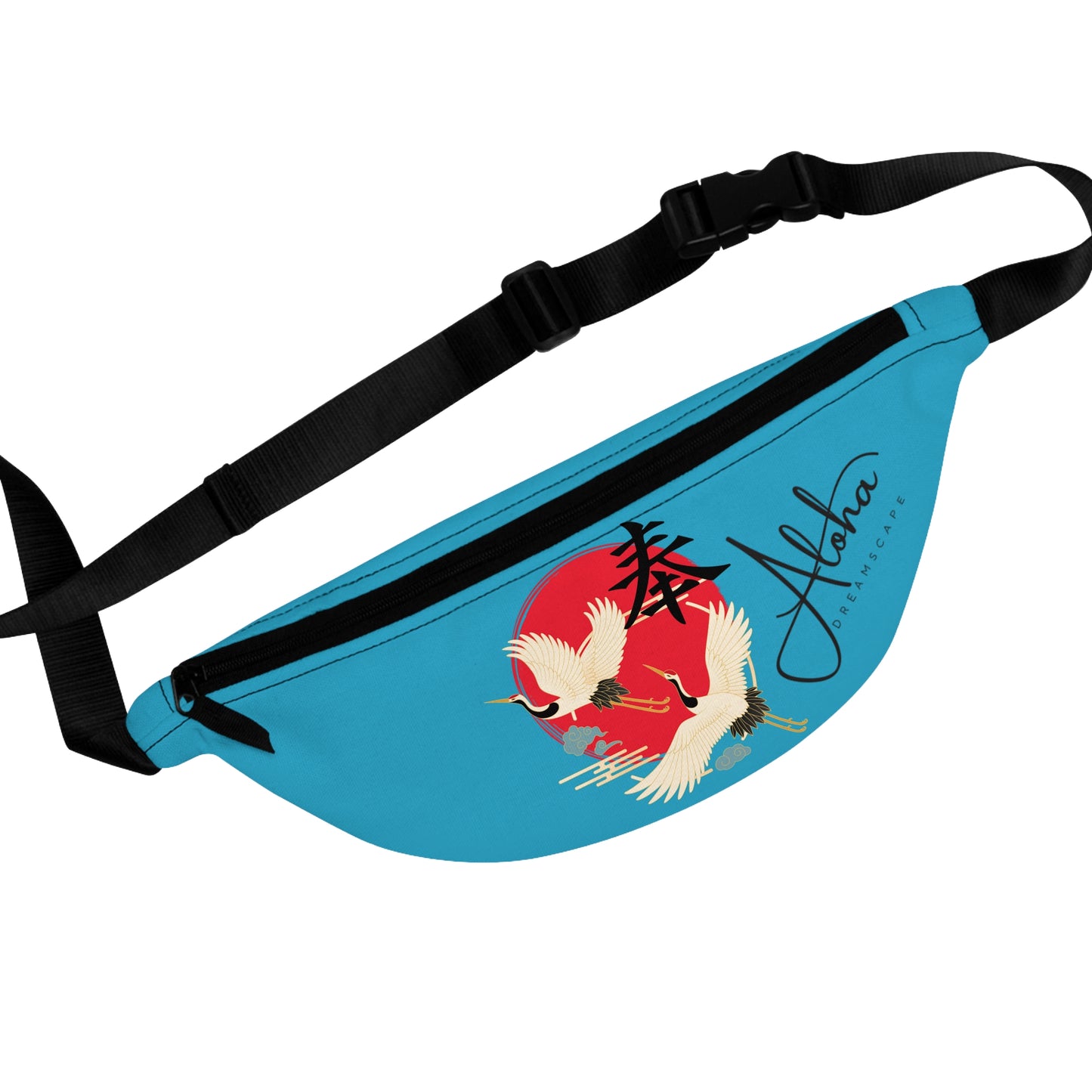 Fanny Pack - Crane Design Good Luck
