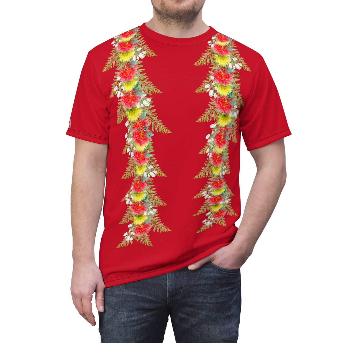 Lehua Blossom Lei-T-Shirt-Unisex
