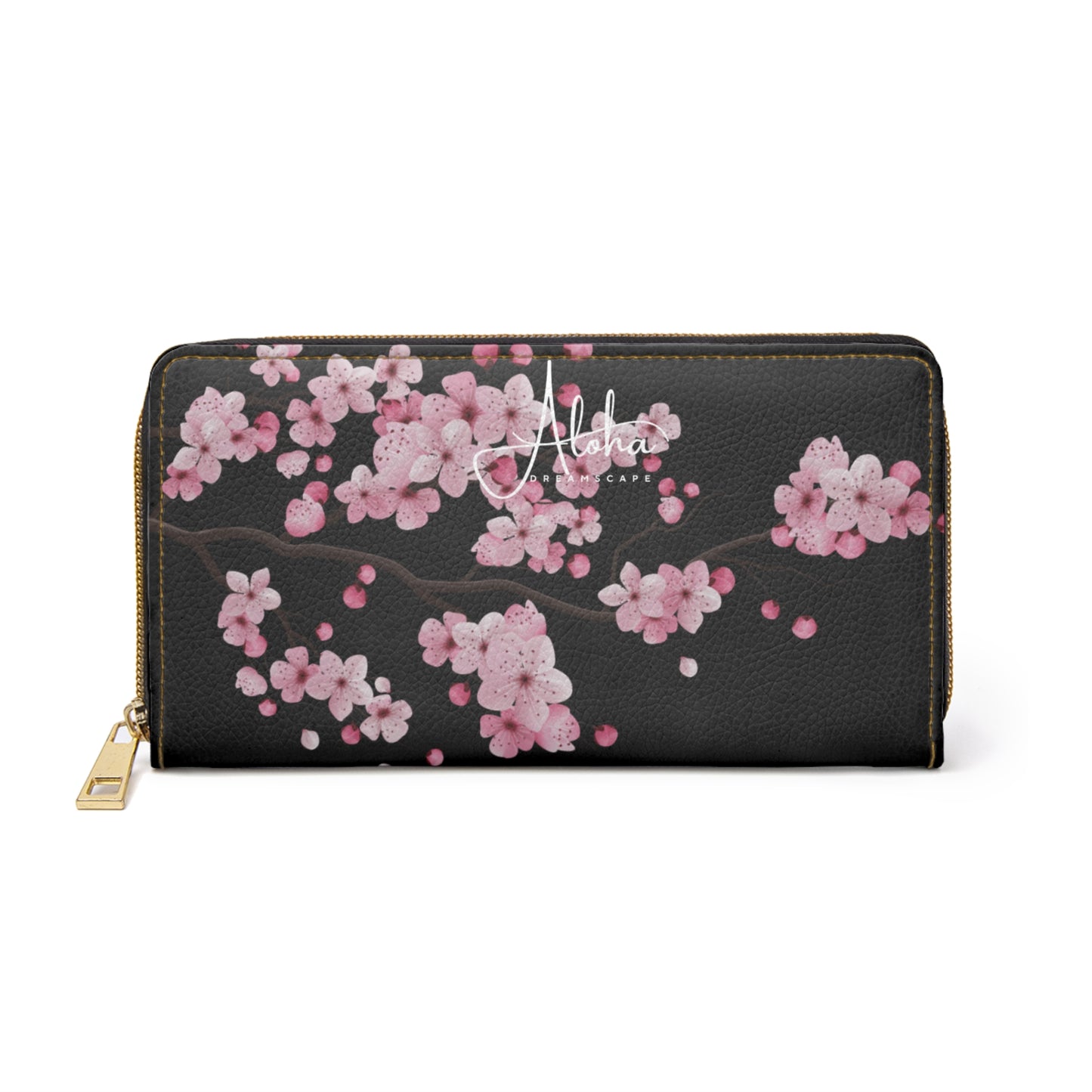 Zipper Wallet-Cherry Blossom Design