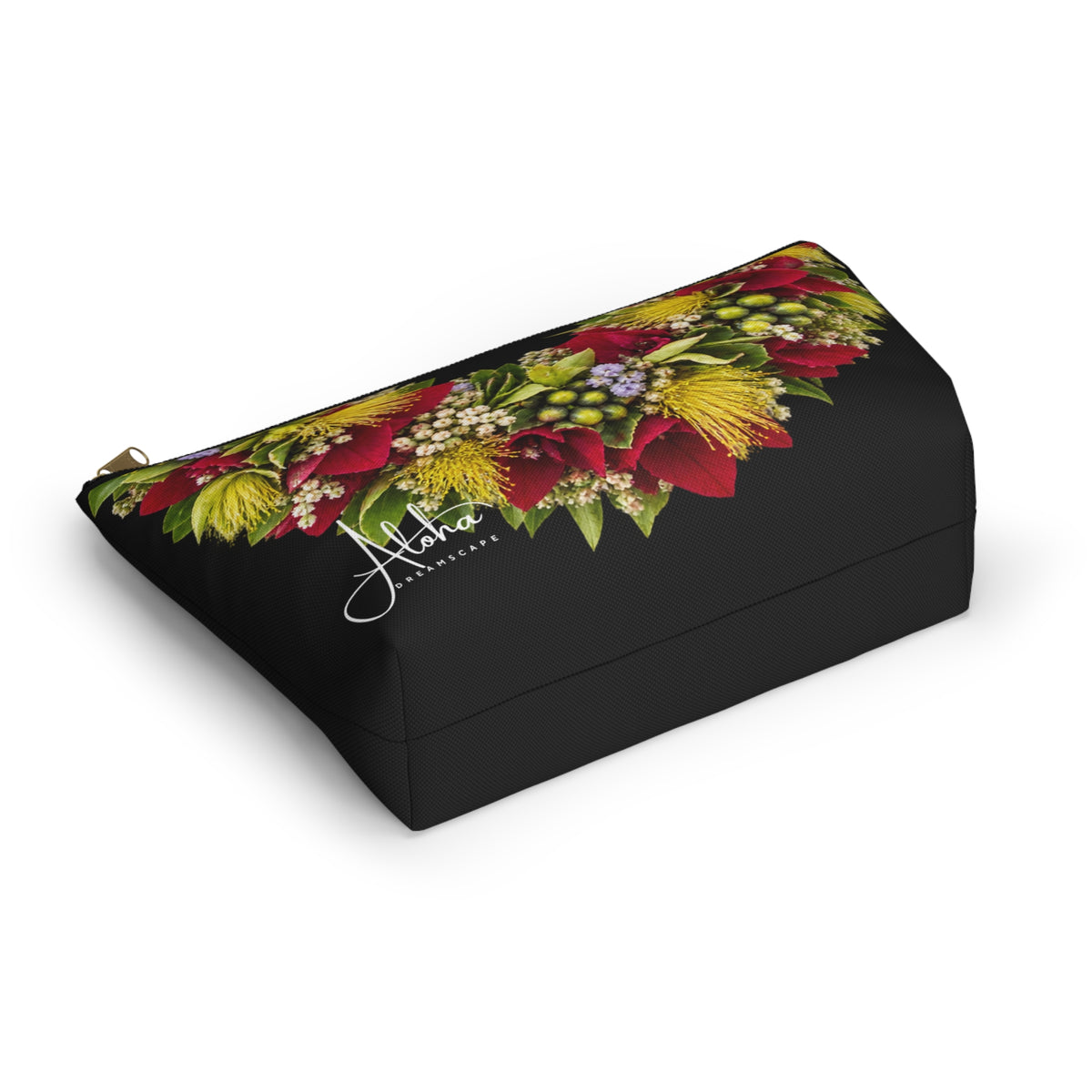 Ohia Lehua Yellow Blossom Zip Pouch