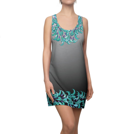 Blue Jade Racerback Dress - Perfect for Summer Days and Casual Outings