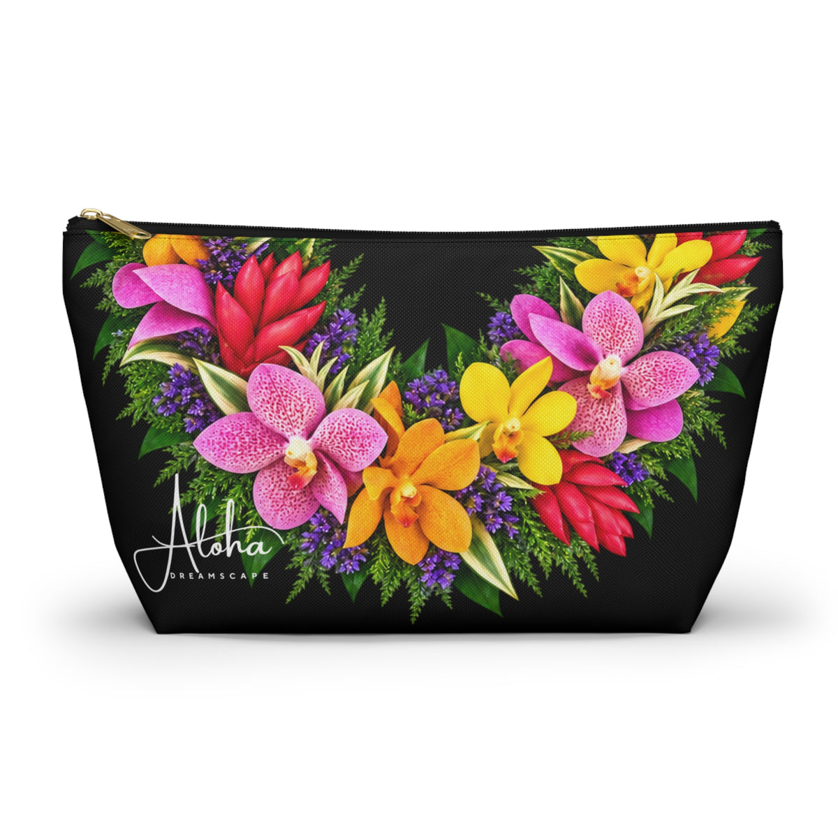 Vanda Mokara Orchid Zip Pouch
