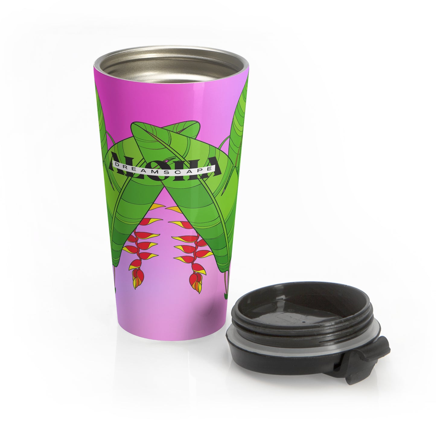 Heliconia-Stainless Steel Travel Mug