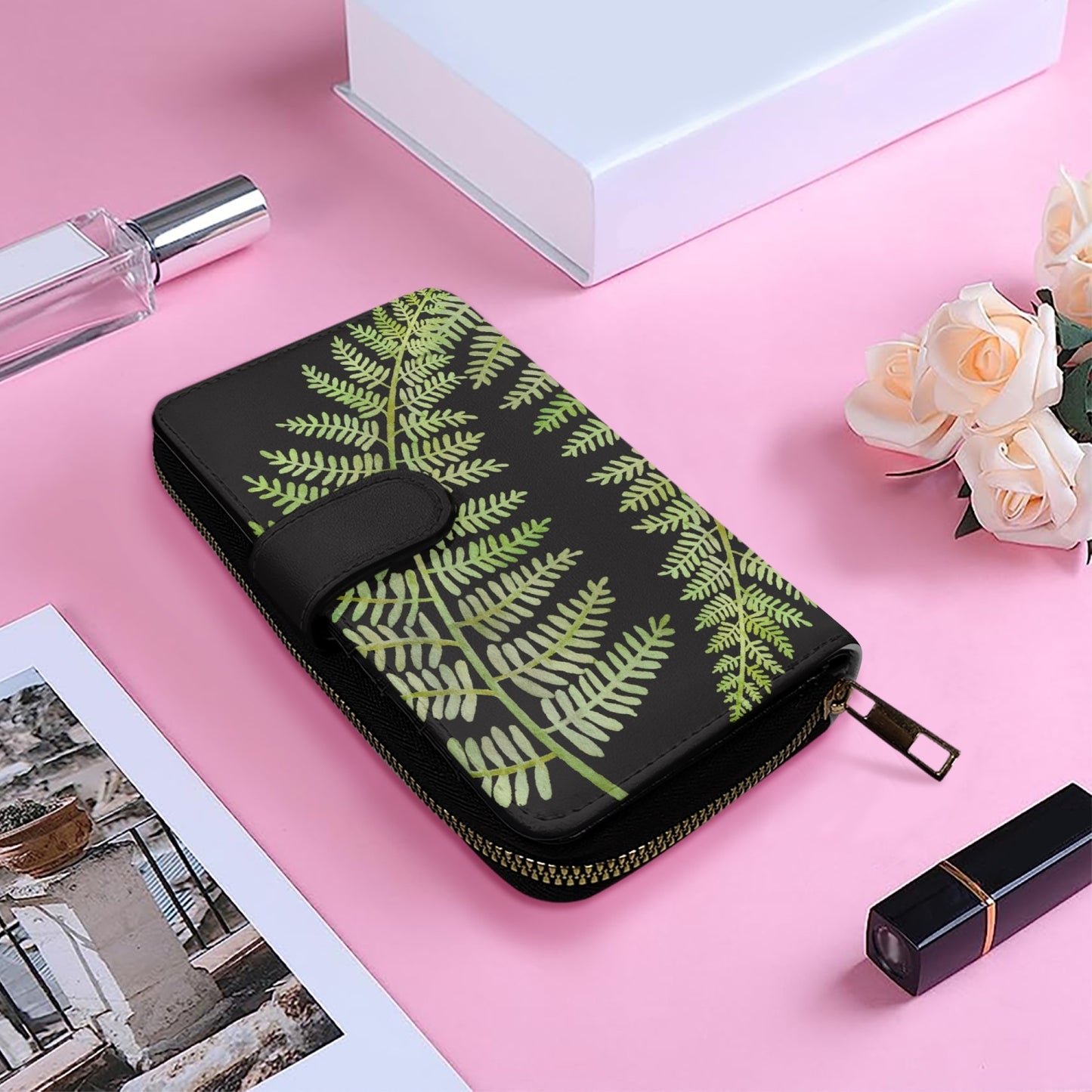 Fern-Leather Wallet