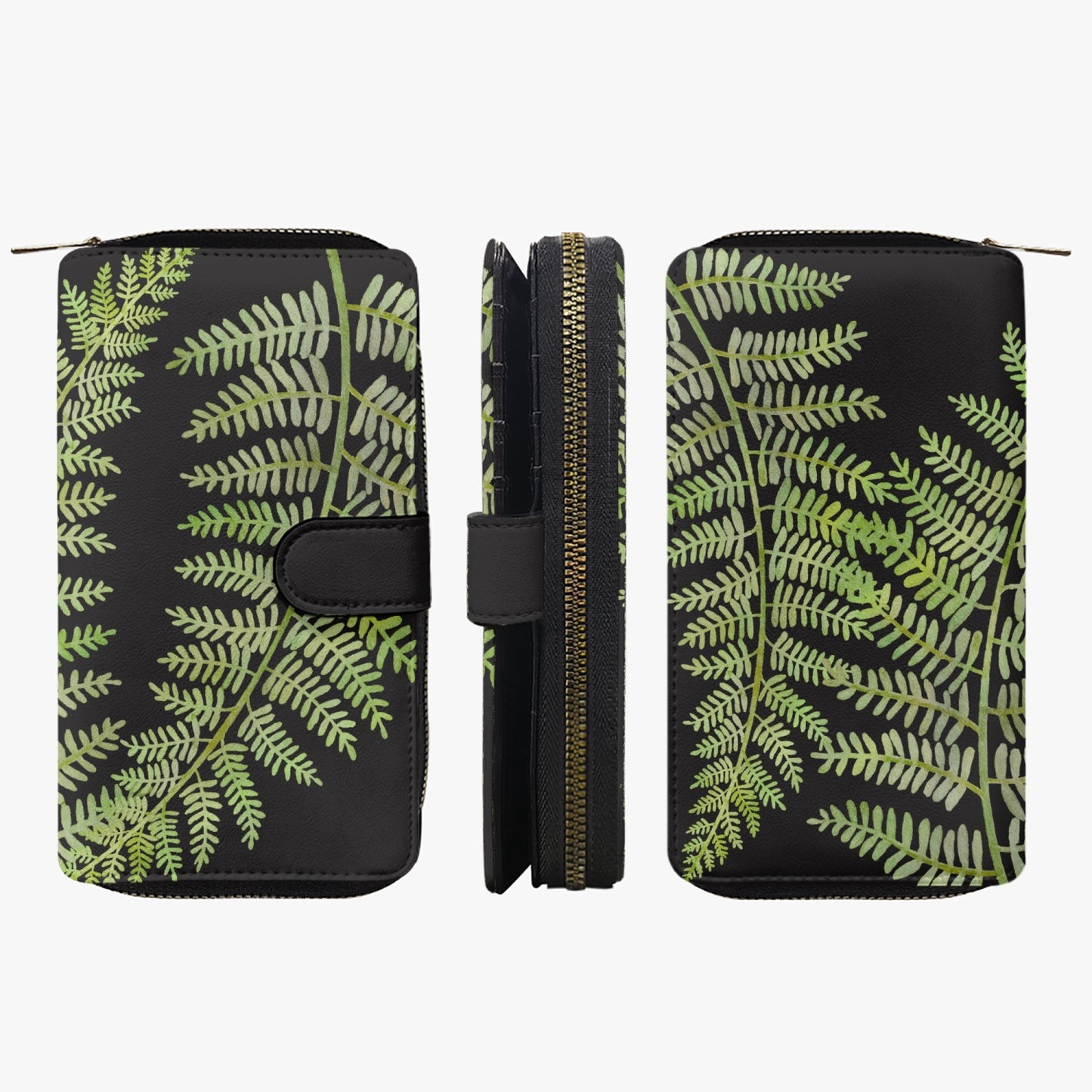 Fern-Leather Wallet