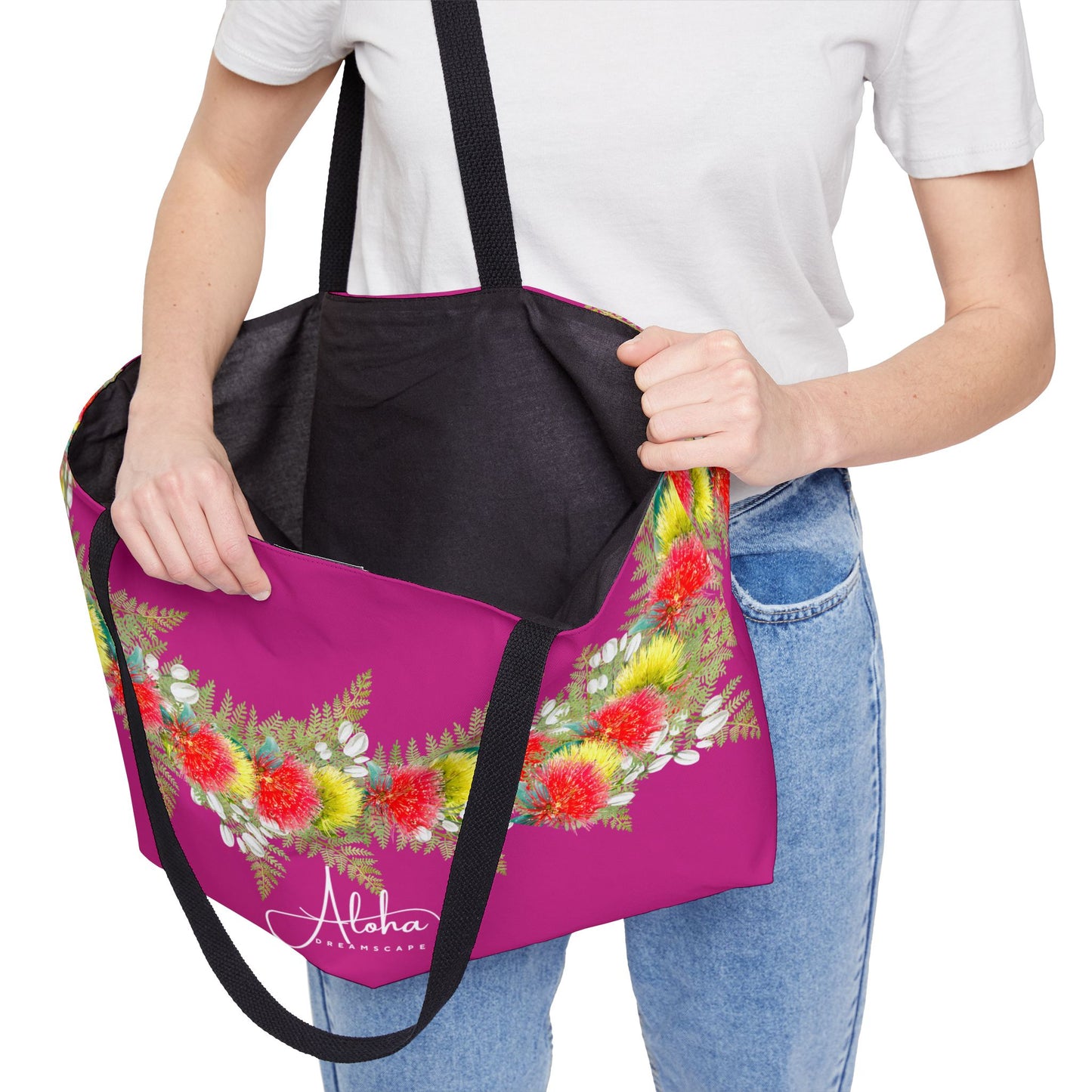 Lehua Blossoms Tote Bag